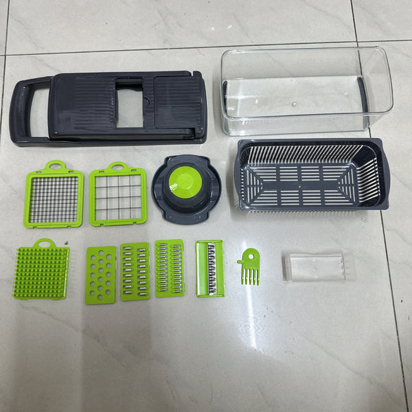 9-in-1 Vegetable Chopper – Dice, Slice and Grate in Seconds