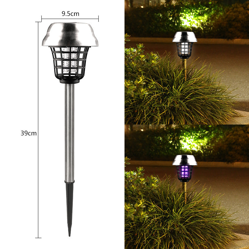 Outdoor Courtyard Light Stainless Steel Mosquito Trap Handheld Version