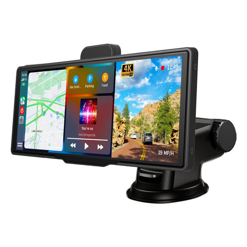 Car Touchscreen with CarPlay, Android Auto & Dash Cam