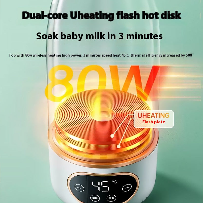 Selbstheizender Thermobecher – kabellos mit Powerbank-Funktion
