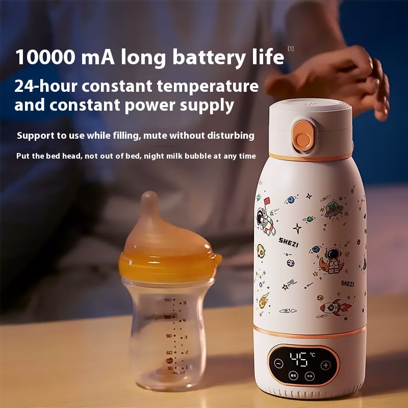 Selbstheizender Thermobecher – kabellos mit Powerbank-Funktion