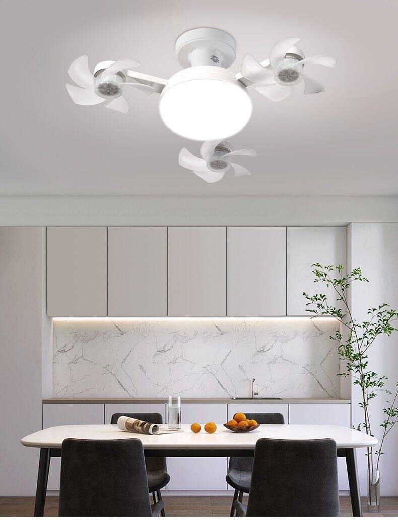 Ventilator-Lampe für E27-Fassung – Licht und Kühlung in einem