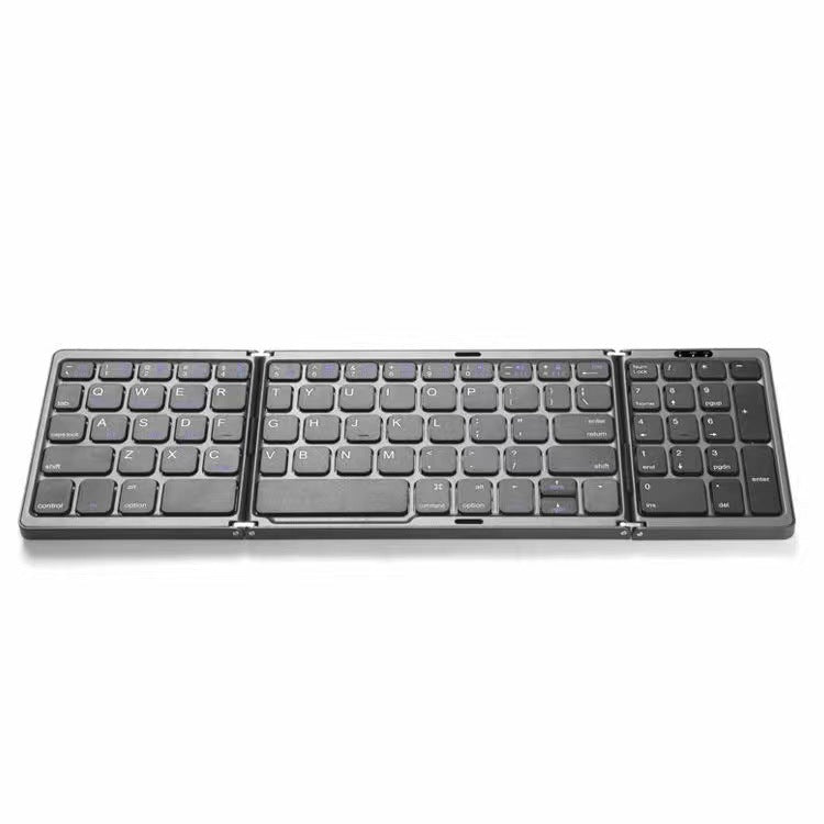 Faltbare Bluetooth-Tastatur mit Touchpad – ultradünn