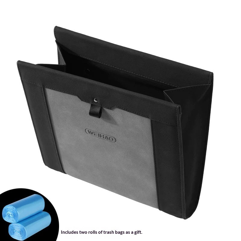 Car-mounted Foldable Hanging Trash Bag For Automobiles