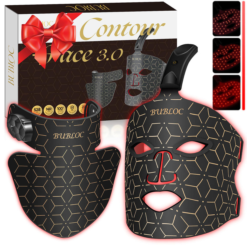 Silicone Beauty Mask With Wireless Charging For Home Use