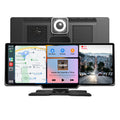 In-car Smart Screen With Wireless Front-and-rear Dual Dash Cameras