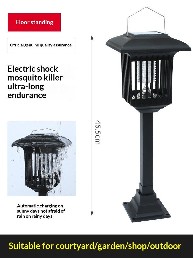 Outdoor Courtyard Light Stainless Steel Mosquito Trap Handheld Version